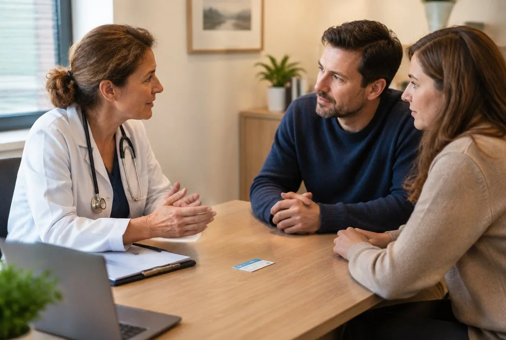 Consultation with a family doctor